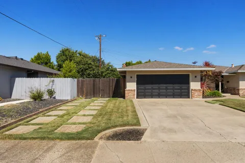a view of outdoor space and yard