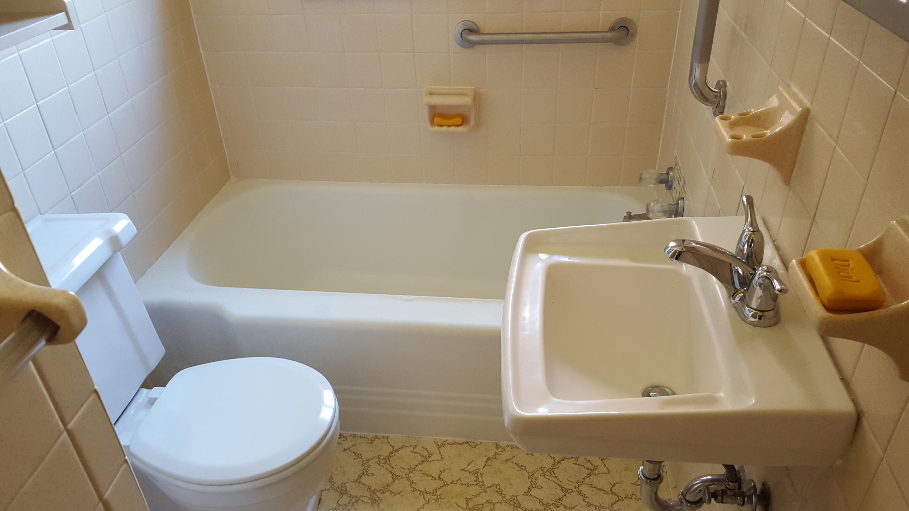 1927 Laura Road Northwest Roanoke, VA 24017 - Photo 12 of 19 a bathroom with a sink and a toilet