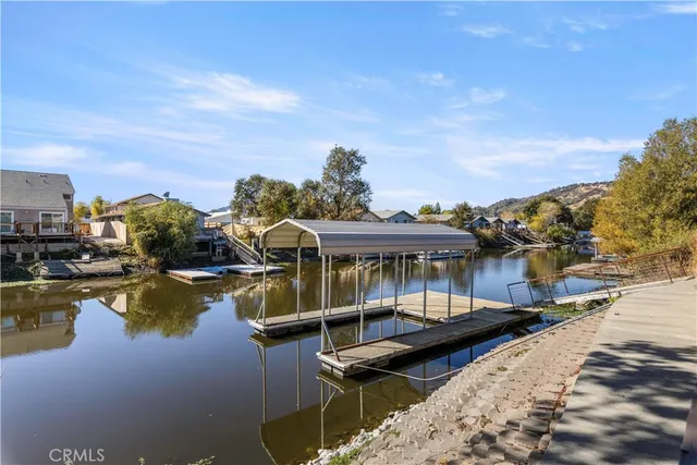 a view of a city with lake view