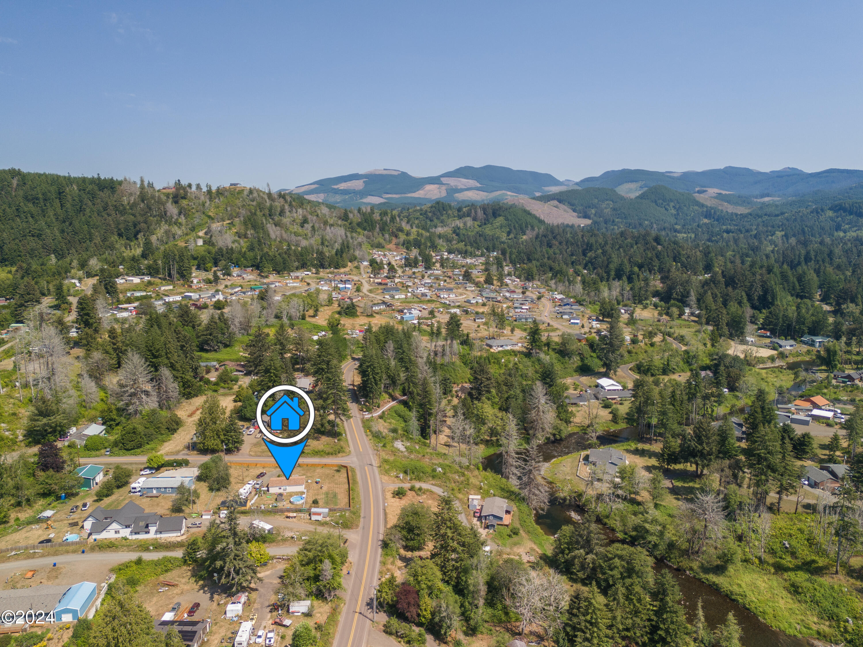 17 North Deer Valley Road Otis, OR 97368 - Photo 35 of 42 overhead
