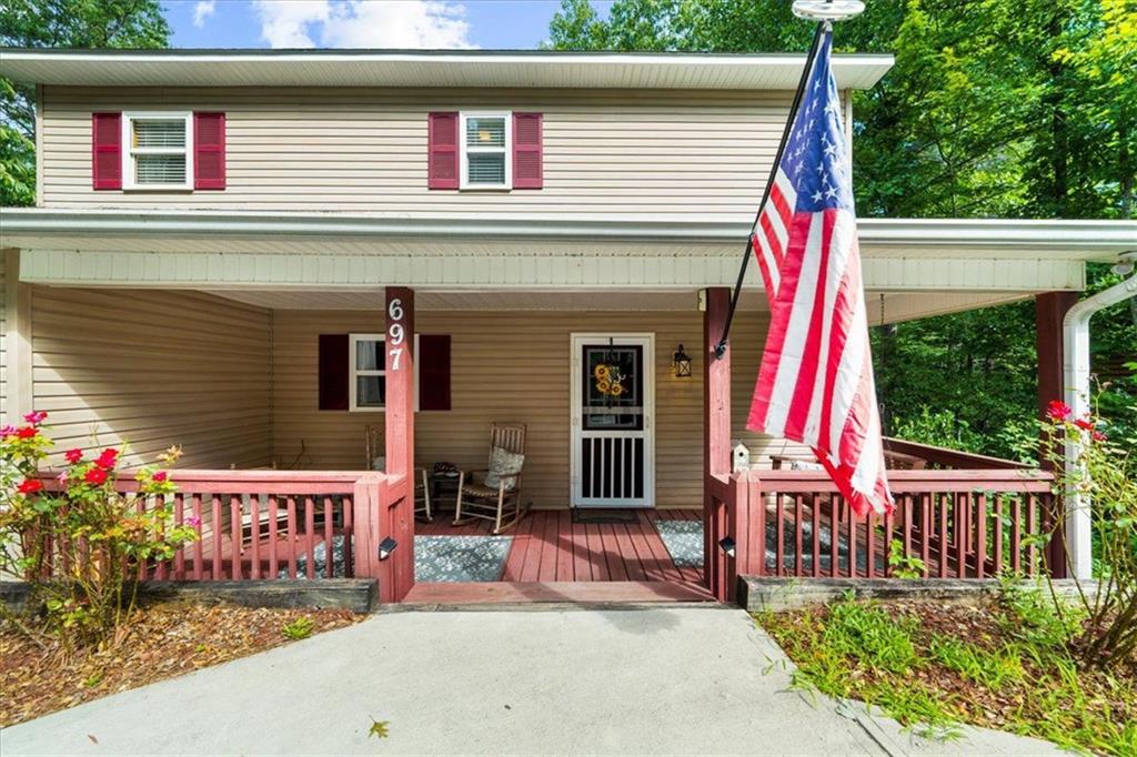 697 Zeppelin Strasse Helen, GA 30545 - Photo 4 of 41 a view of house with outdoor space