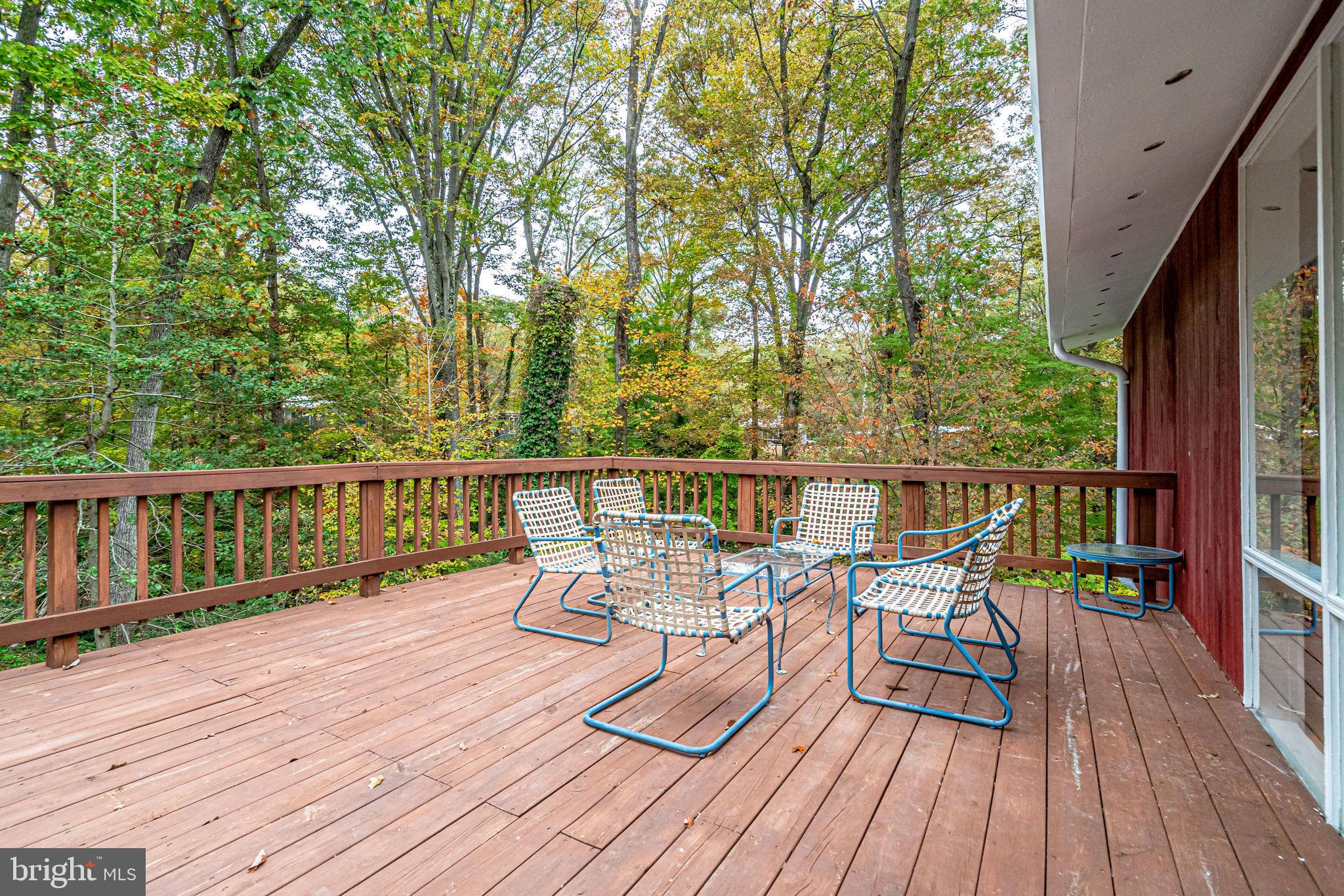 1907 Marthas Road Alexandria, VA 22307 - Photo 31 of 35 Deck with treed views