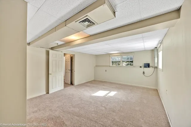 a view of empty room