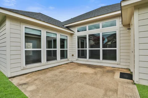 a view of a large window