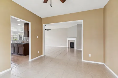 a view of a livingroom with a fireplace
