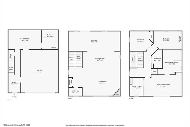 $4,750 | 11 Natchez Street, Pittsburgh, PA 15211