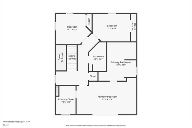 $4,750 | 11 Natchez Street, Pittsburgh, PA 15211