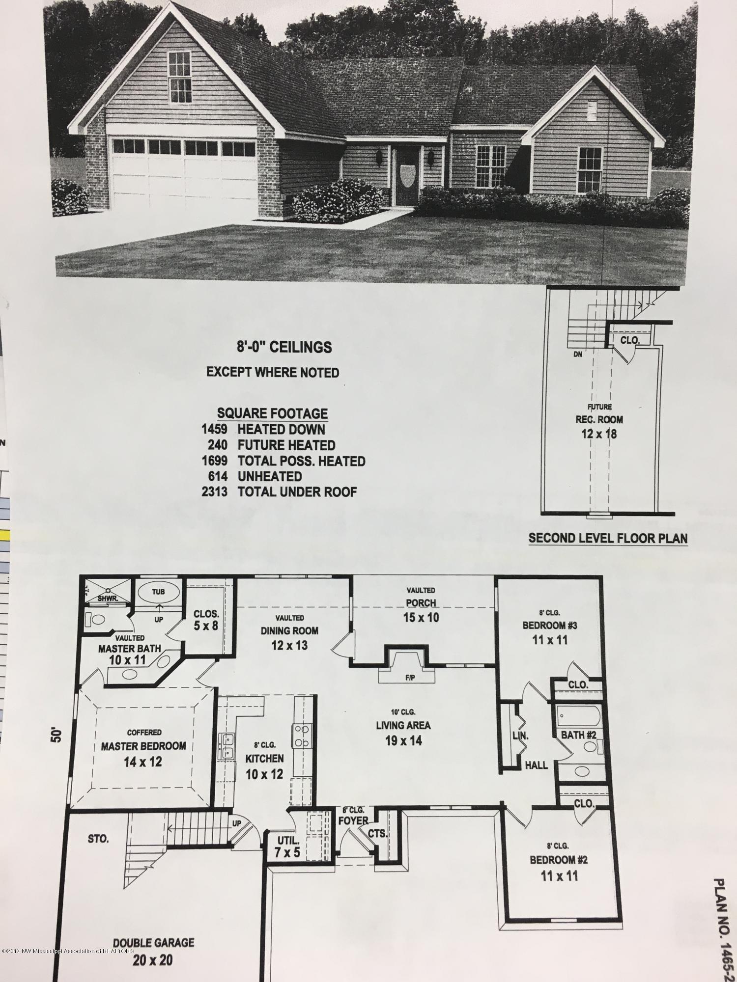 638 Red Banks Road Coldwater, MS 38618 - Photo 1 of 1 Plan 1465