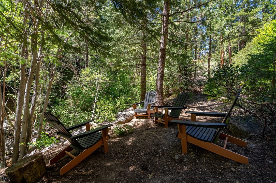 623 Tyner Way Incline Village, NV 89451 - Photo 34 of 35 a view of a bench in a backyard