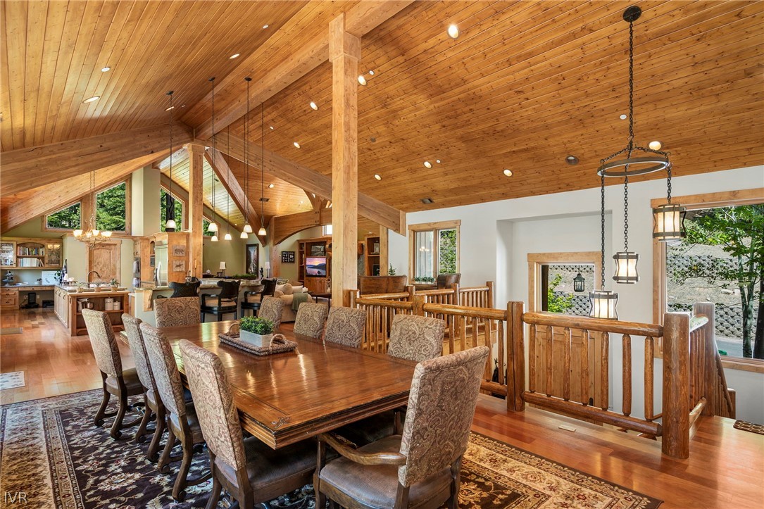 623 Tyner Way Incline Village, NV 89451 - Photo 6 of 35 a view of a dining room with furniture window and wooden floor