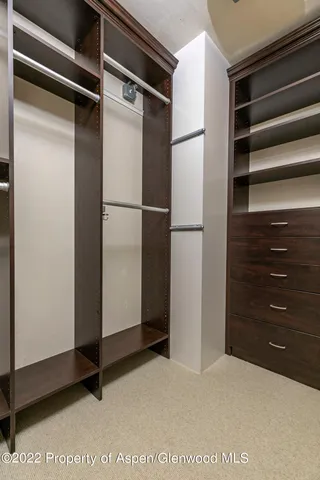 a view of closet