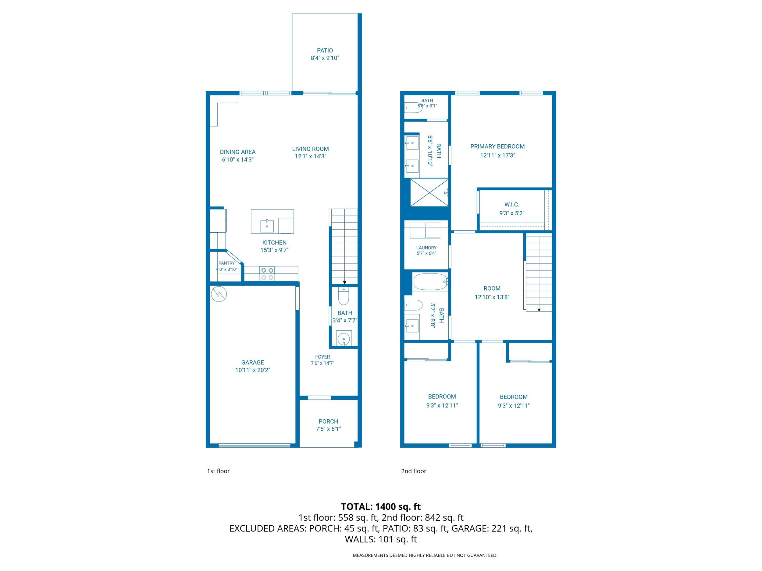 3936 Southeast Caladium Court, Unit 3936 Stuart, FL 34997 - Photo 32 of 32 Floor Plan