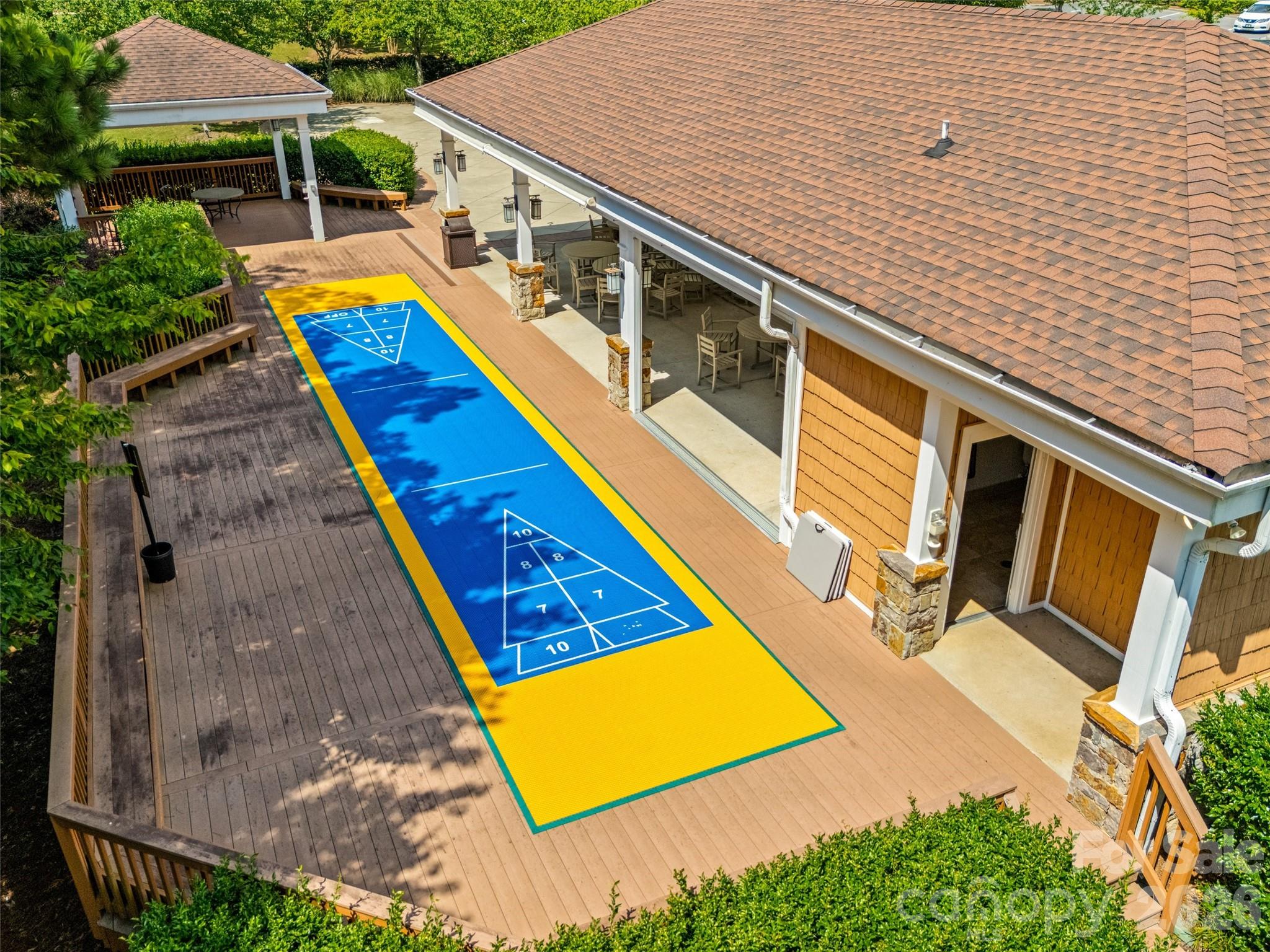 2227 Lilac Lane Fort Mill, SC 29707 - Photo 36 of 42 a aerial view of a house with swimming pool
