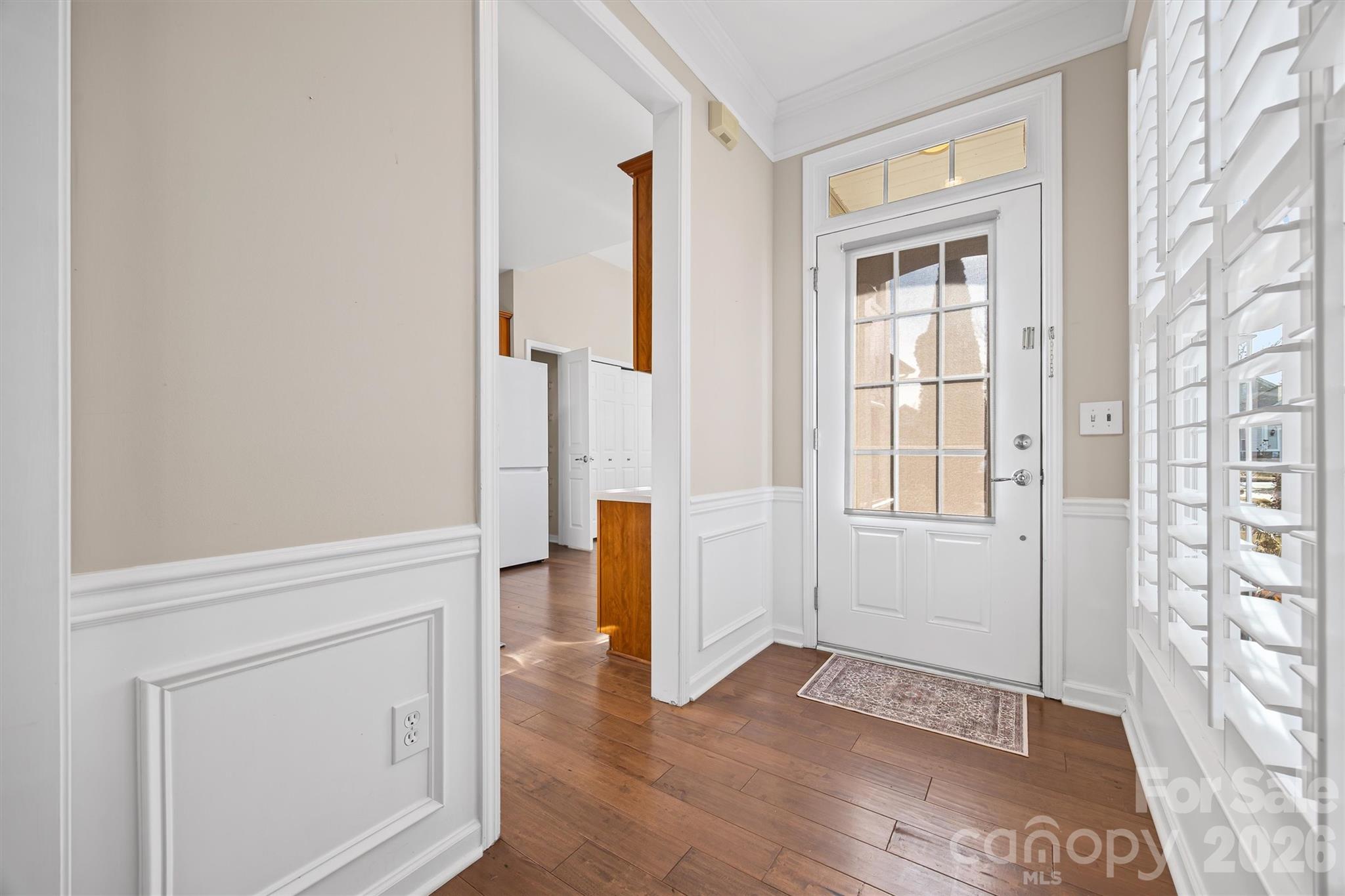 2227 Lilac Lane Fort Mill, SC 29707 - Photo 4 of 42 a view of an entryway with wooden floor