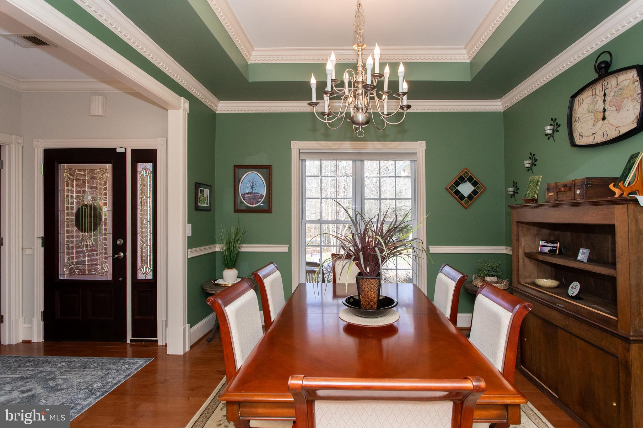 6901 Accokeek Road Brandywine, MD 20613 - Photo 3 of 82 a view of a dining room with furniture window and wooden floor