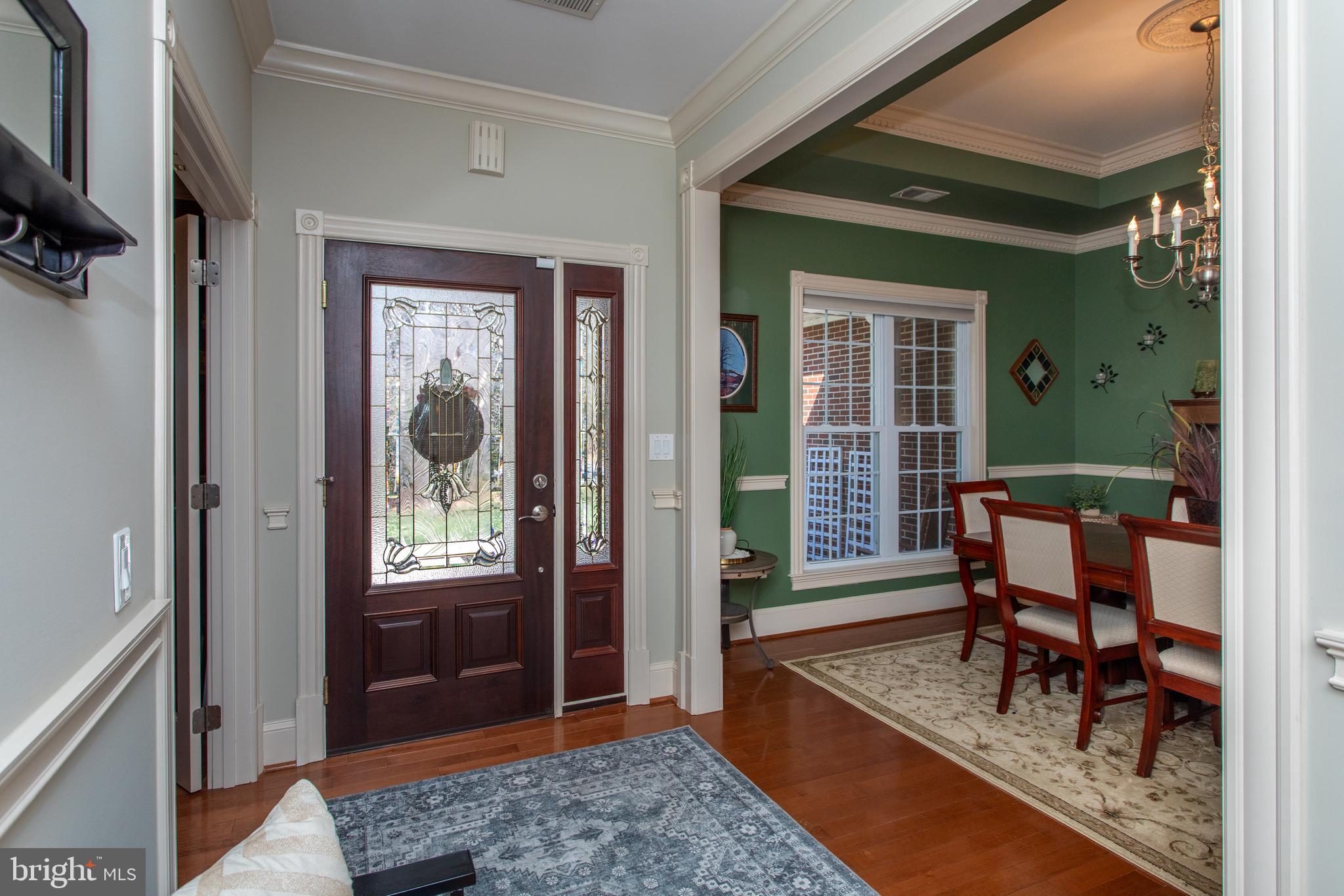 6901 Accokeek Road Brandywine, MD 20613 - Photo 8 of 82 Entrance foyer with formal dining on left