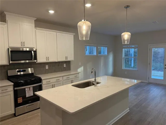 a small space with a window