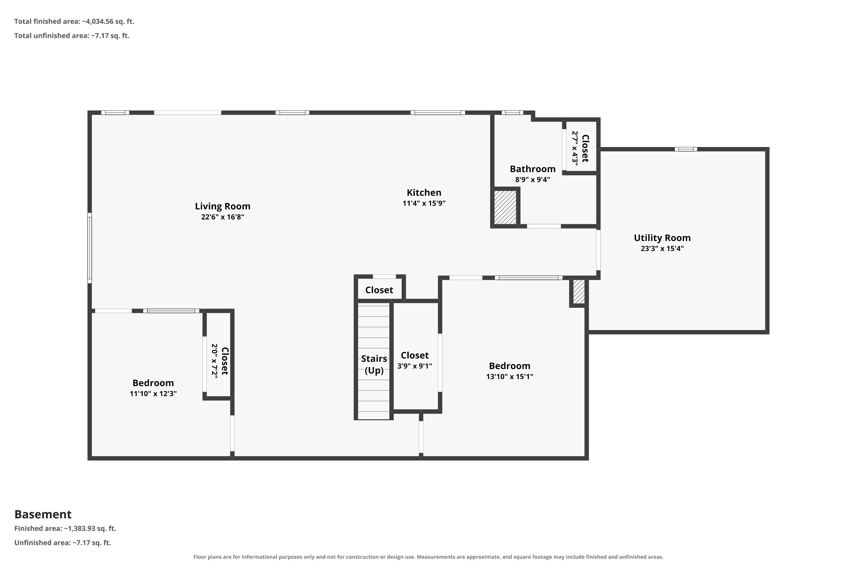 238 10 Road Bradley, ME 04411 - Photo 89 of 89 Basement Floor Plan