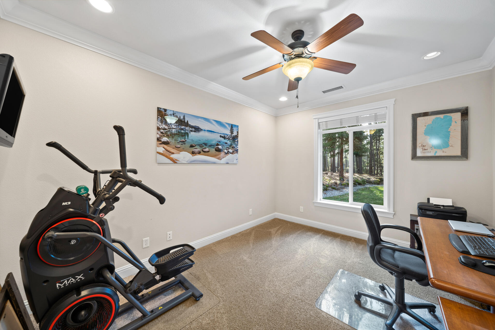 7795 Eastmoore Road Shingletown, CA 96088 - Photo 29 of 61 a view of workspace with gym equipment