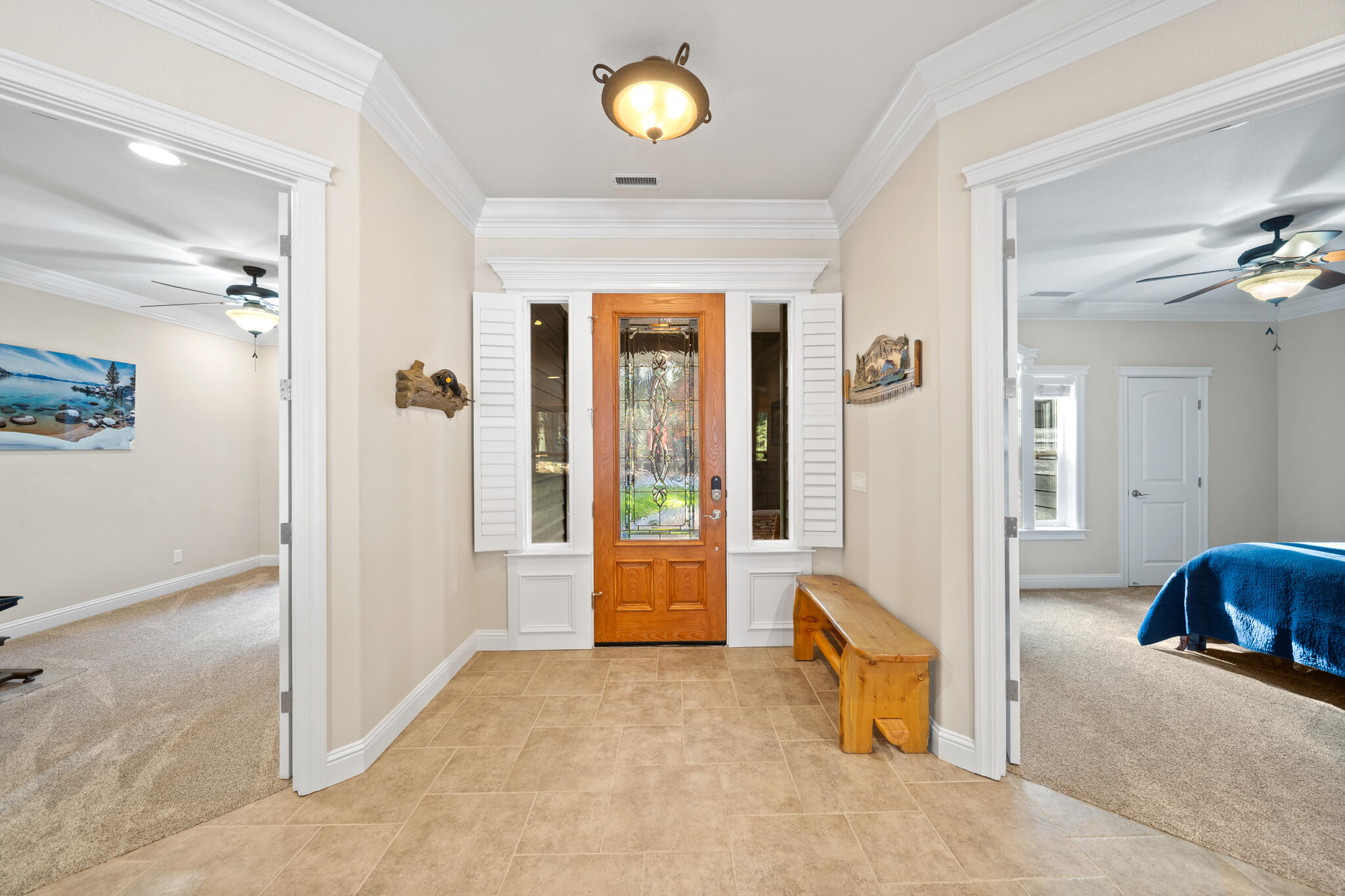 7795 Eastmoore Road Shingletown, CA 96088 - Photo 7 of 61 wooden floor in an empty room and a window