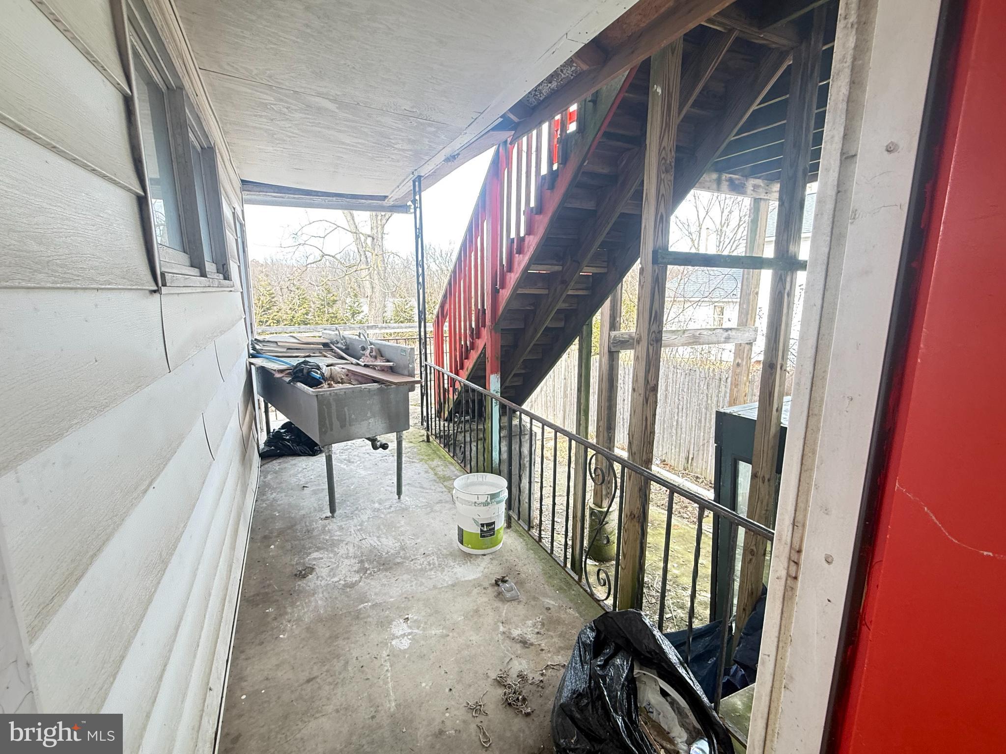 863 Main Street Sugar Notch, PA 18706 - Photo 8 of 10 a view of an entryway with hardwood
