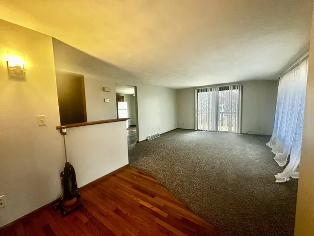 a view of livingroom with hardwood