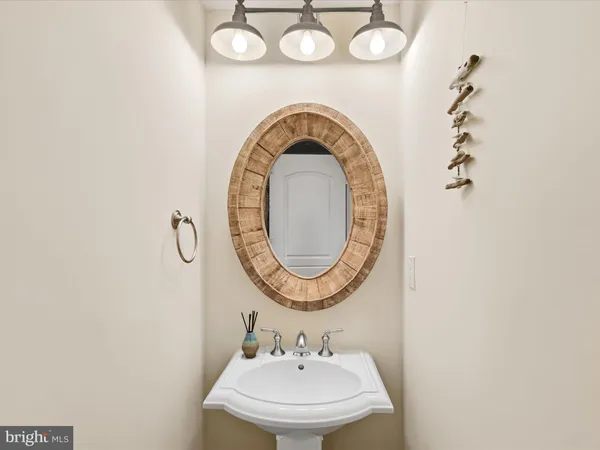 a view of a swimming pool with seating area