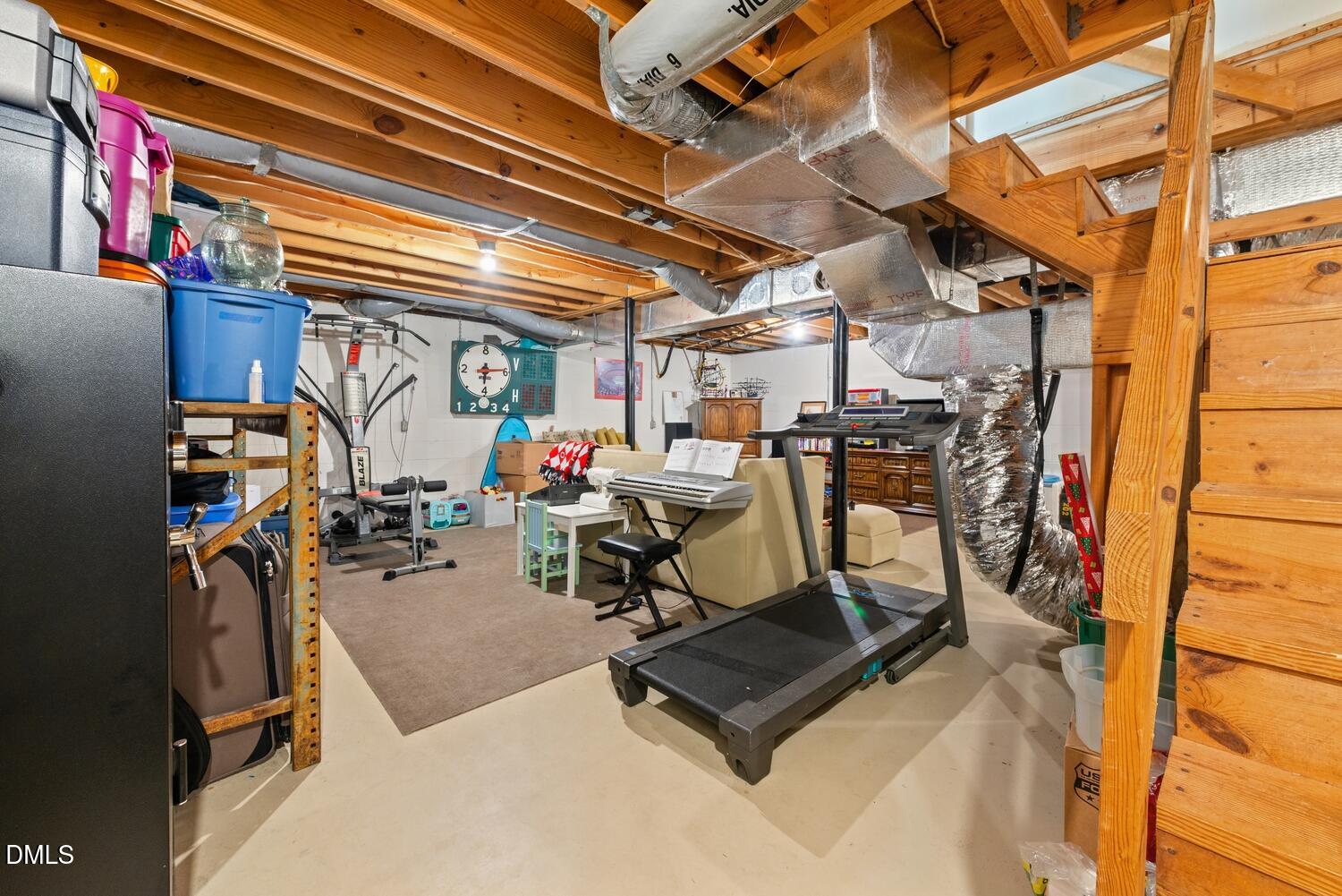1832 Jimmie Kerr Road Haw River, NC 27258 - Photo 31 of 39 a view of a storage room with furniture