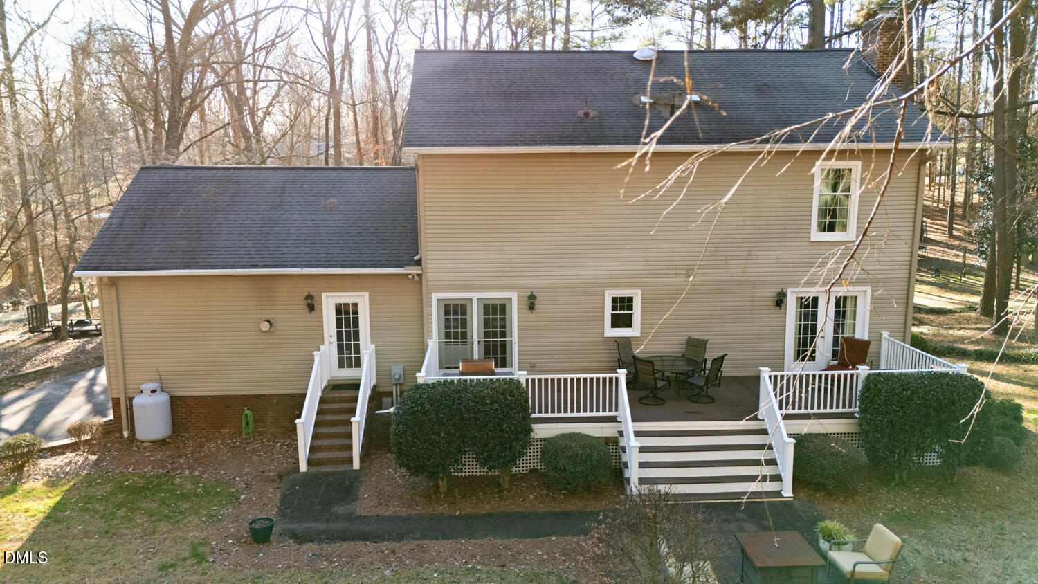 1832 Jimmie Kerr Road Haw River, NC 27258 - Photo 32 of 39 a aerial view of a house with a yard