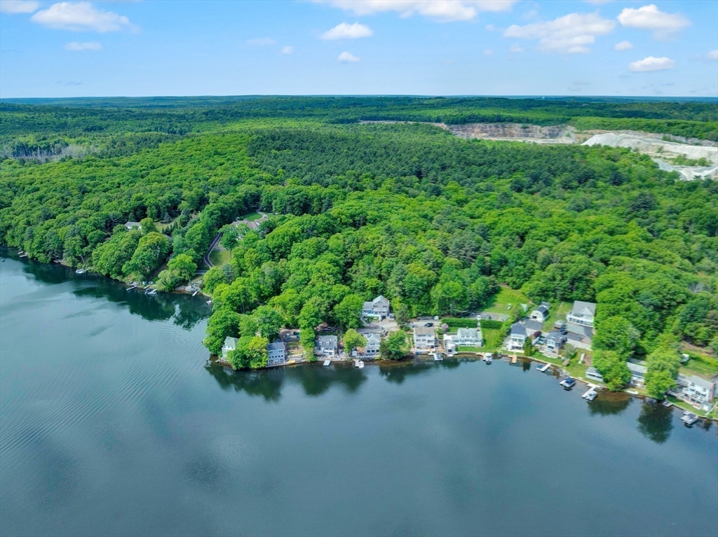 118 Woolford Road Wrentham, MA 02093 - Photo 39 of 41 a view of a lake with houses