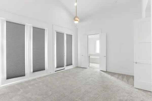 a view of an empty room with window