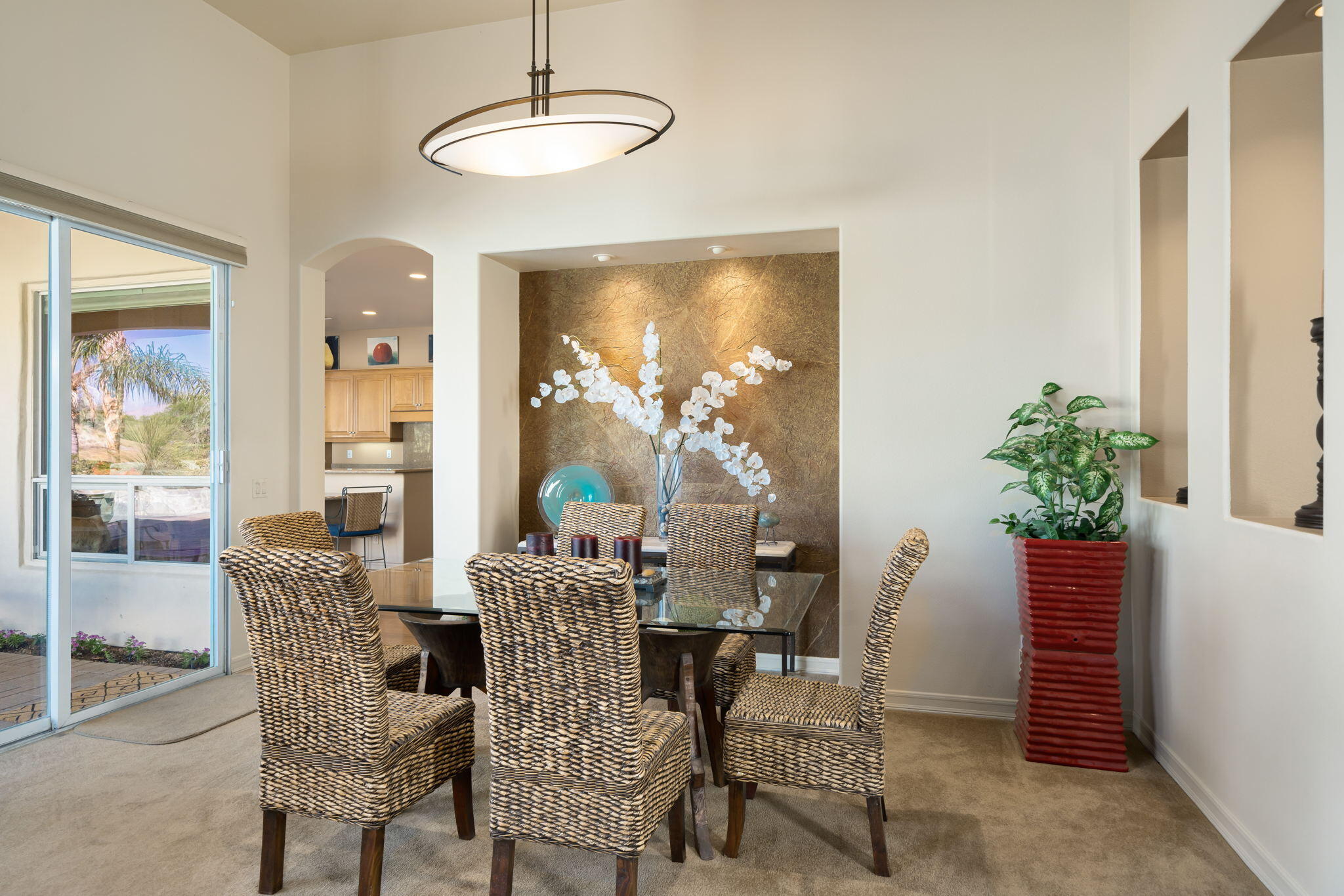 372 Loch Lomond Road Rancho Mirage, CA 92270 - Photo 11 of 51 a dining room with furniture and window