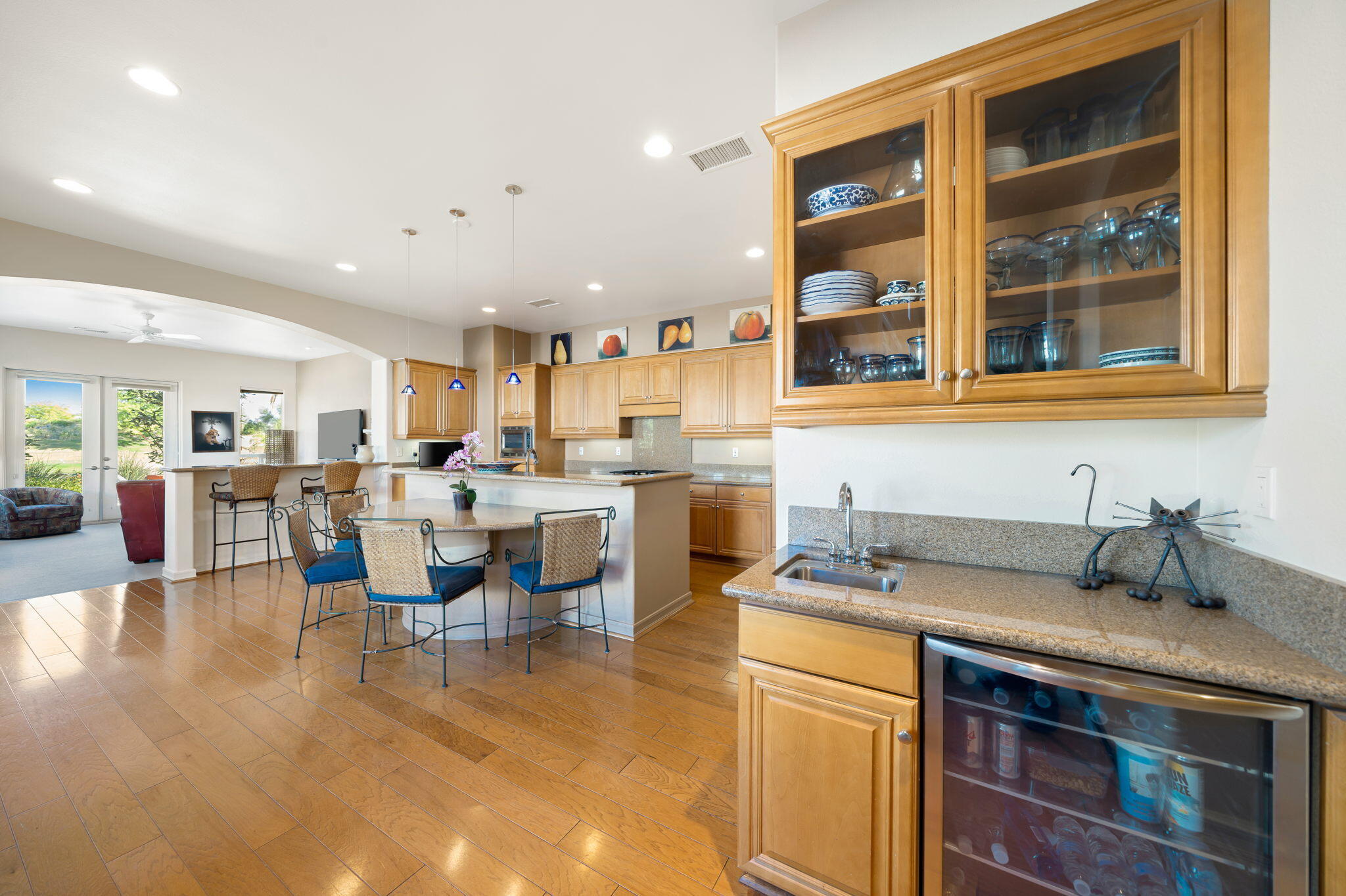 372 Loch Lomond Road Rancho Mirage, CA 92270 - Photo 12 of 51 a kitchen with a sink cabinets and window