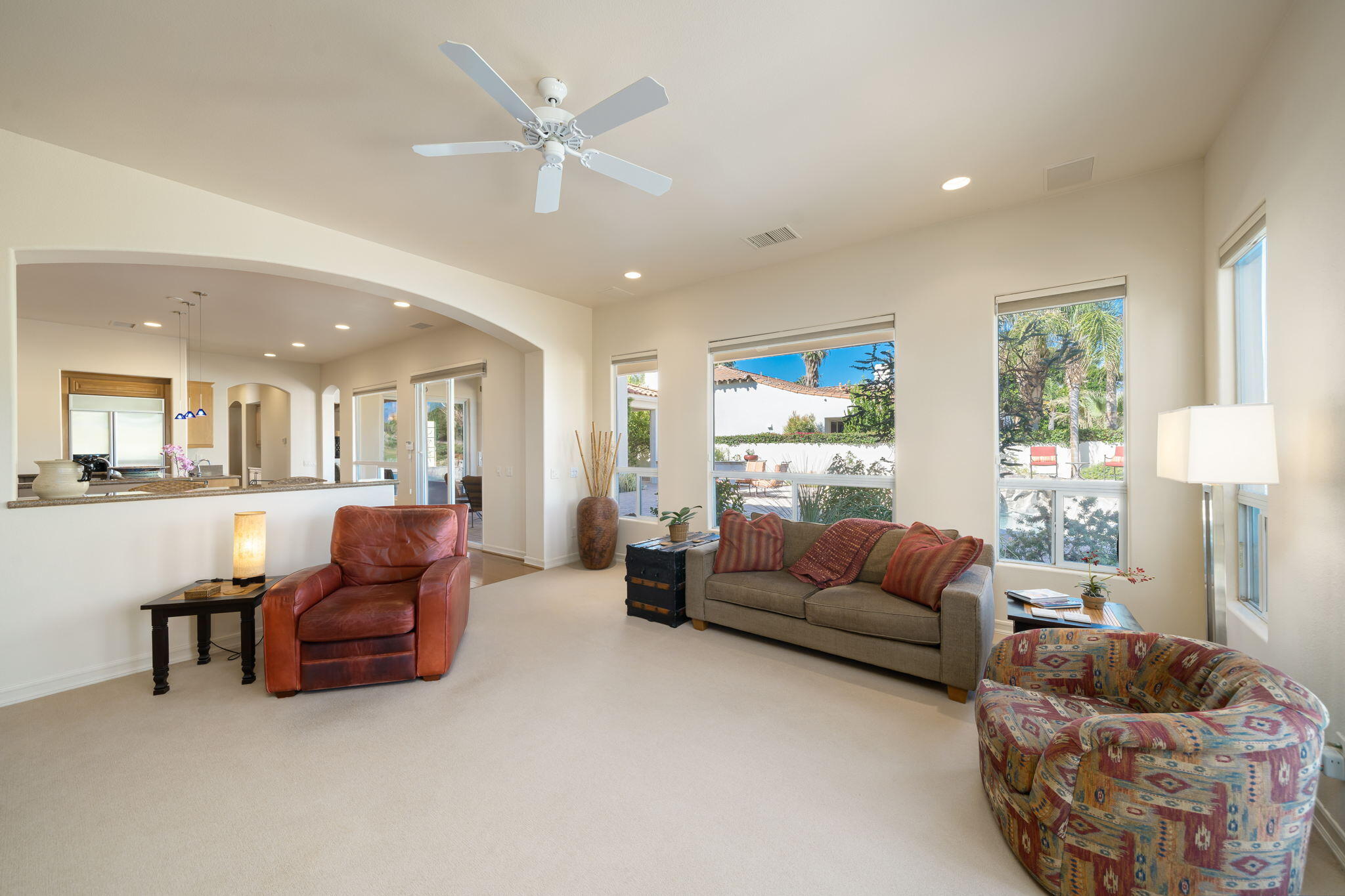 372 Loch Lomond Road Rancho Mirage, CA 92270 - Photo 20 of 51 a living room with furniture and a large window