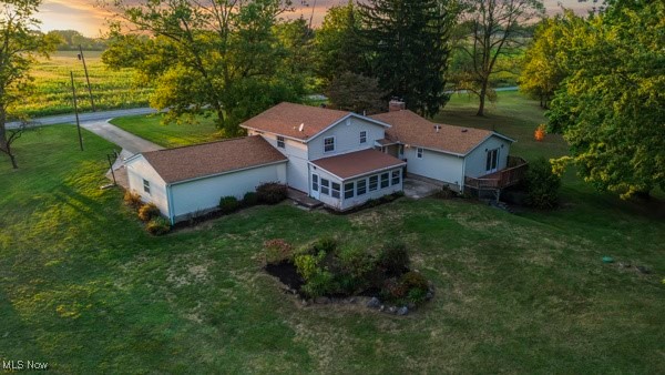 14413 Macklin Road New Springfield, OH 44443 - Photo 40 of 49 Aerial view at dusk