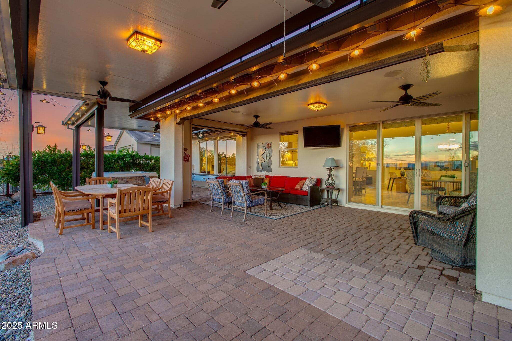 3800 Gold Ridge Road Wickenburg, AZ 85390 - Photo 37 of 51 a view of a livingroom with furniture and floor to ceiling window
