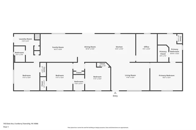 $145,000 | 743 Slate Avenue, Cranberry Township, PA 16066