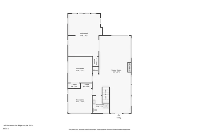 $430,000 | 149 Oakwood Avenue, Edgerton, WI 53534