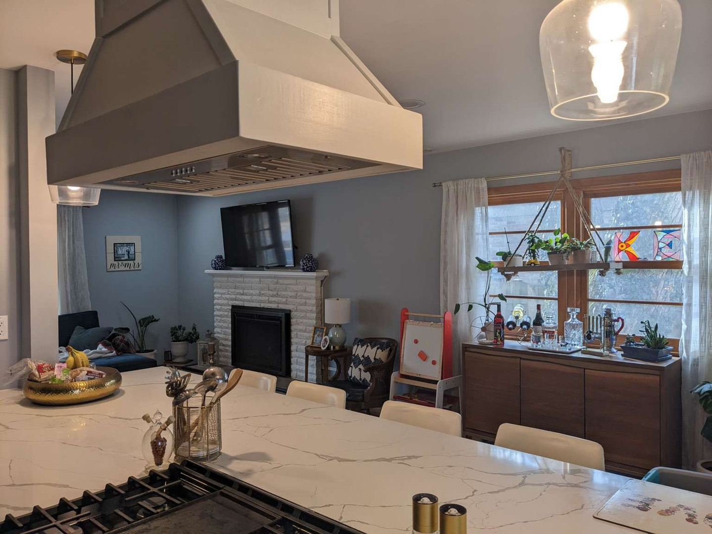 N352 Willow Road Wheaton, IL 60187 - Photo 7 of 25 a bedroom with furniture and a fireplace