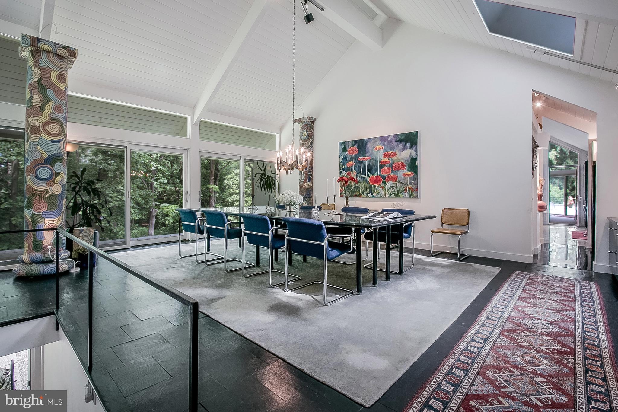 360 East Hillendale Road Kennett Square, PA 19348 - Photo 5 of 35 Dining Room with Views of Lush Landscape