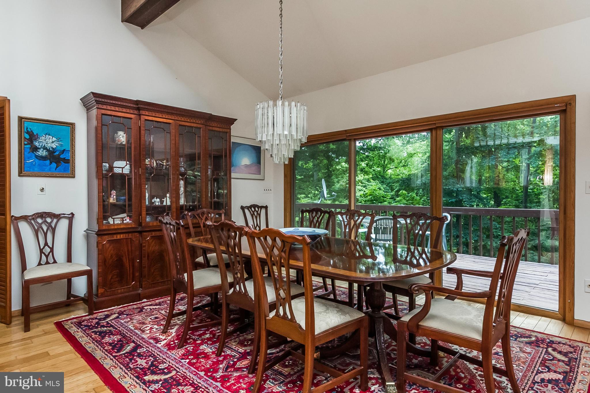 1020 Timber Trail Road Towson, MD 21286 - Photo 9 of 30 What a view at dinner