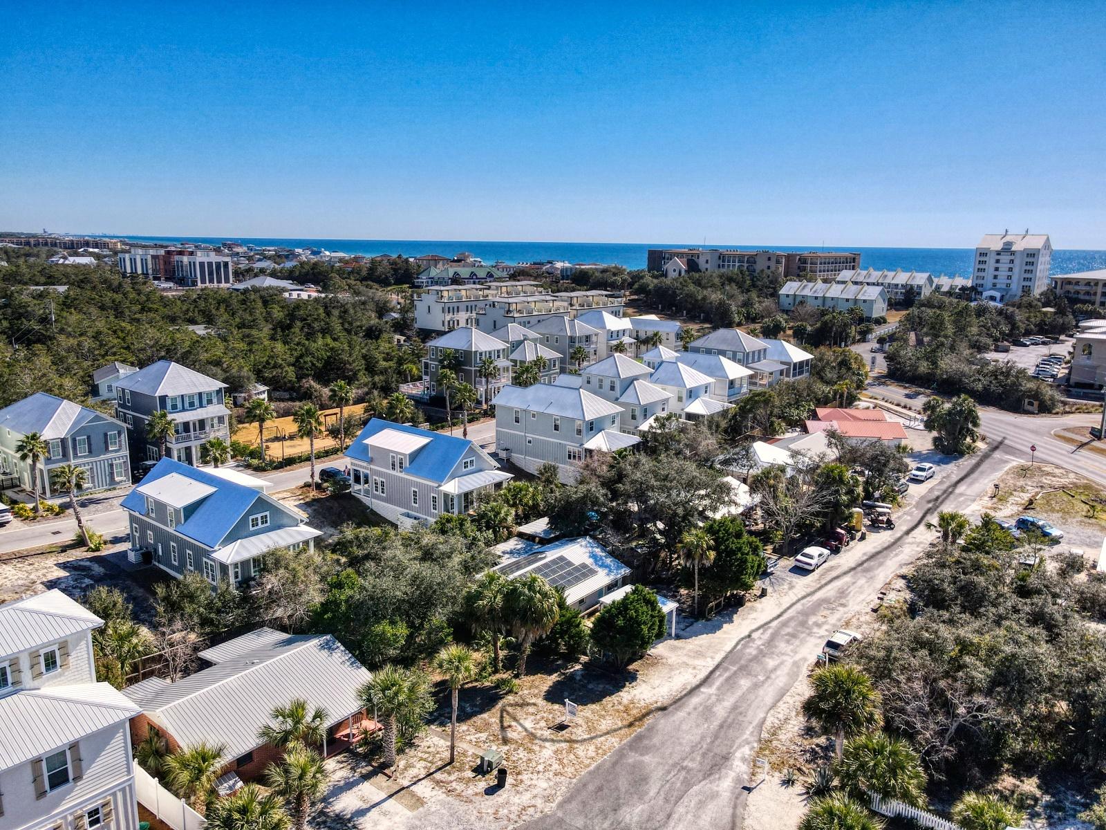 Lot 3 Flounder Santa Rosa Beach Santa Rosa Beach, FL 32459 - Photo 5 of 6 an aerial view of multiple house