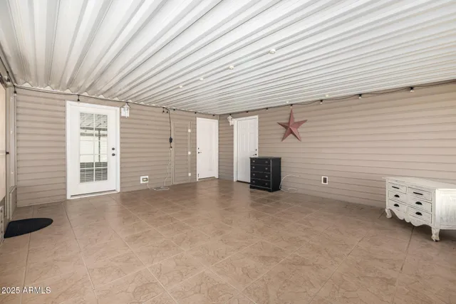 a view of livingroom with an empty space