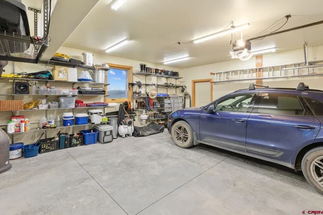 a aerial view of a house with a outdoor space