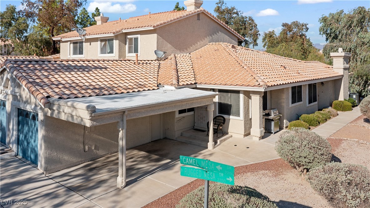 2297 Camel Mesa Drive Laughlin, NV 89029 - Photo 64 of 98 View of front exterior with garage and covered carport