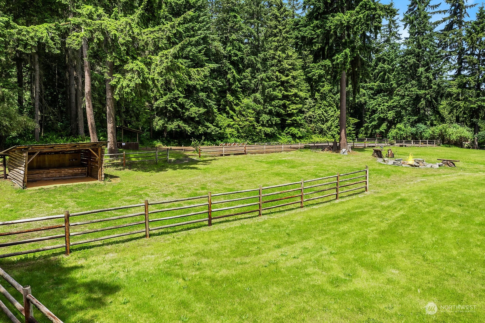 14050 184th Avenue Northeast Woodinville, WA 98072 - Photo 35 of 38 a view of a park with large trees
