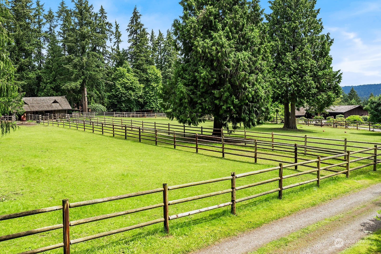 14050 184th Avenue Northeast Woodinville, WA 98072 - Photo 36 of 38 a view of a swimming pool with a park