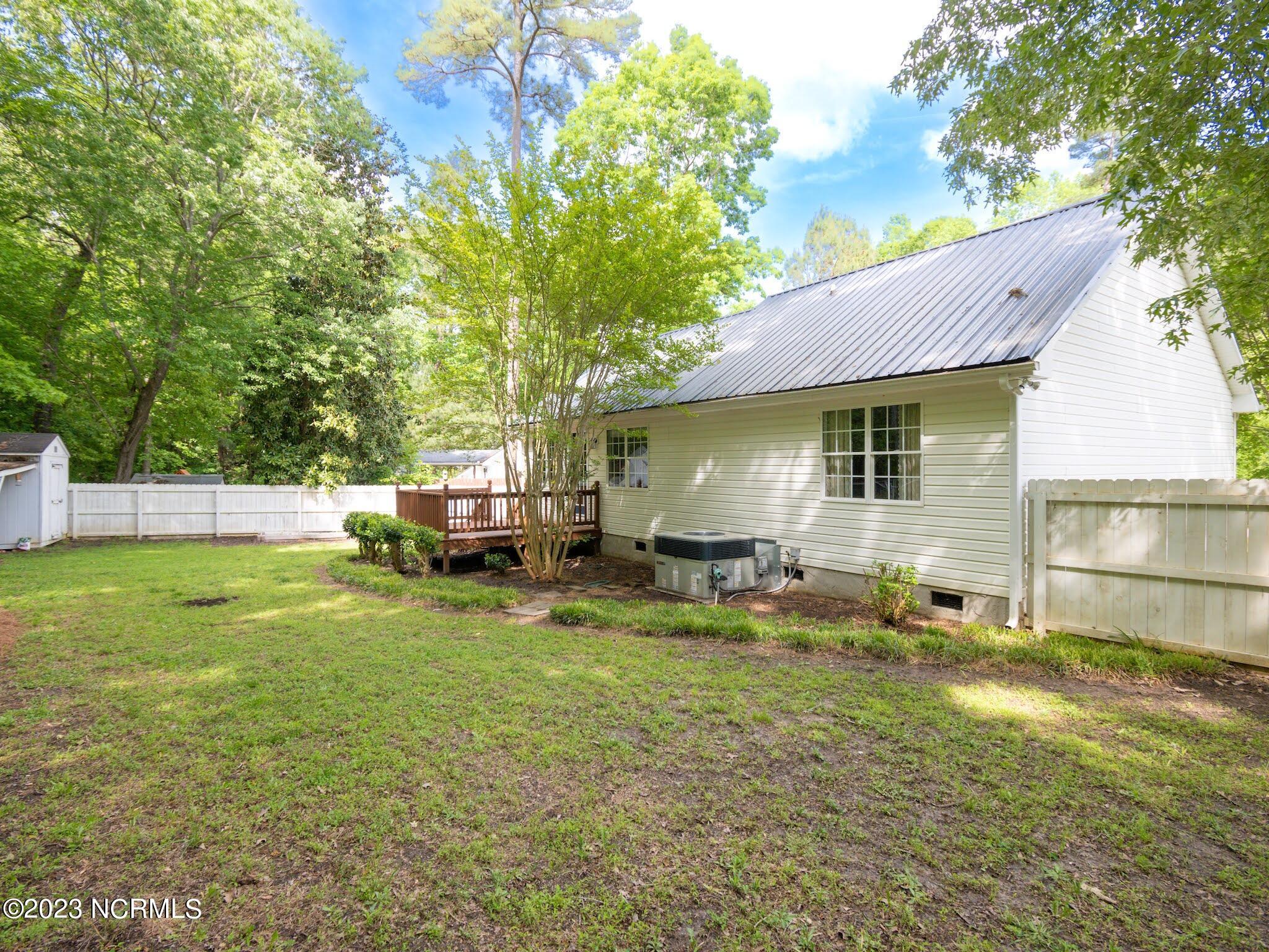 509 North Walnut Street Spring Hope, NC 27882 - Photo 24 of 28 Backyard