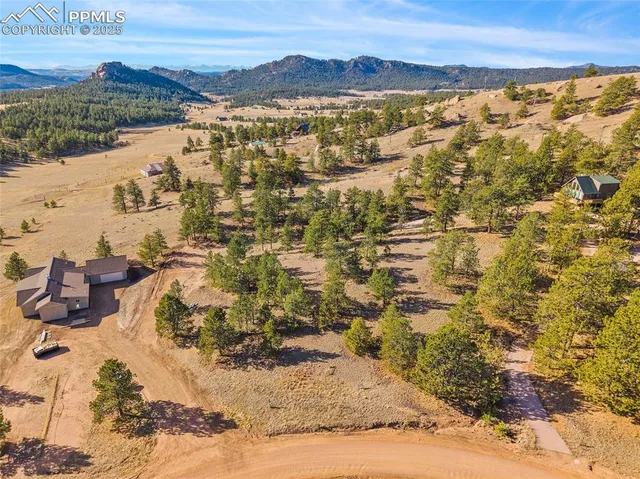 a view of lake and mountain