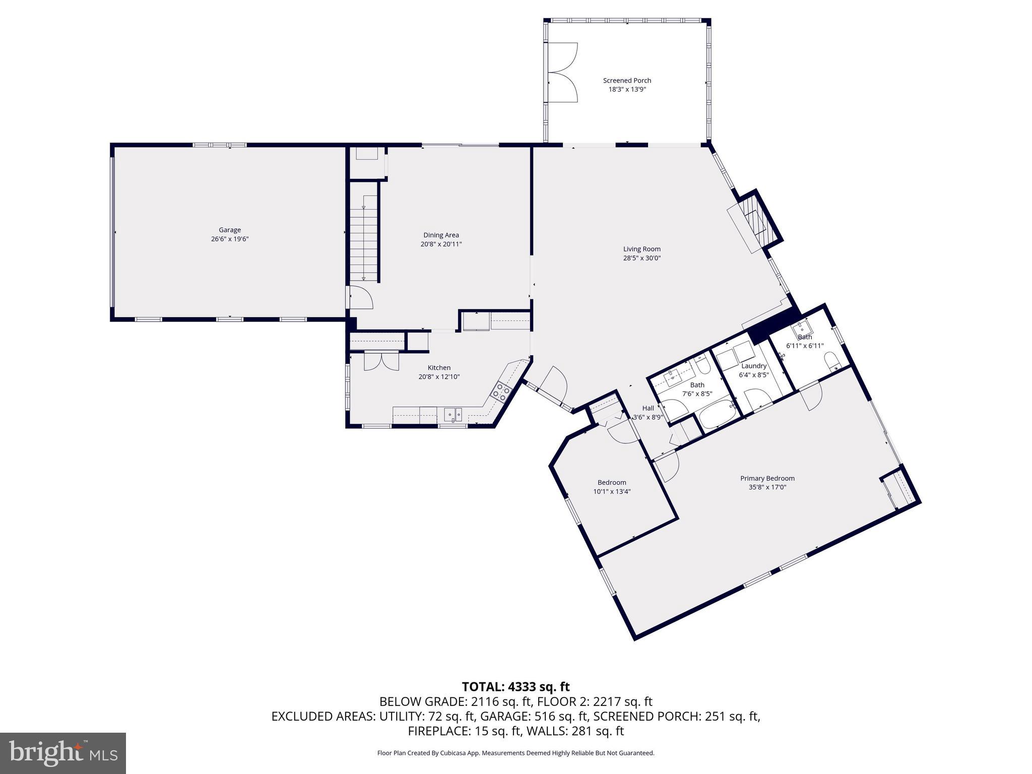 21618 Slidell Road Boyds, MD 20841 - Photo 3 of 4 a picture of floor plan